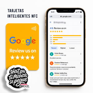 Tarjeta Inteligente NFC Reviews Google
