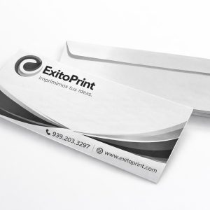 Sobres Personalizados #10 4" x 9.5" (B&N)